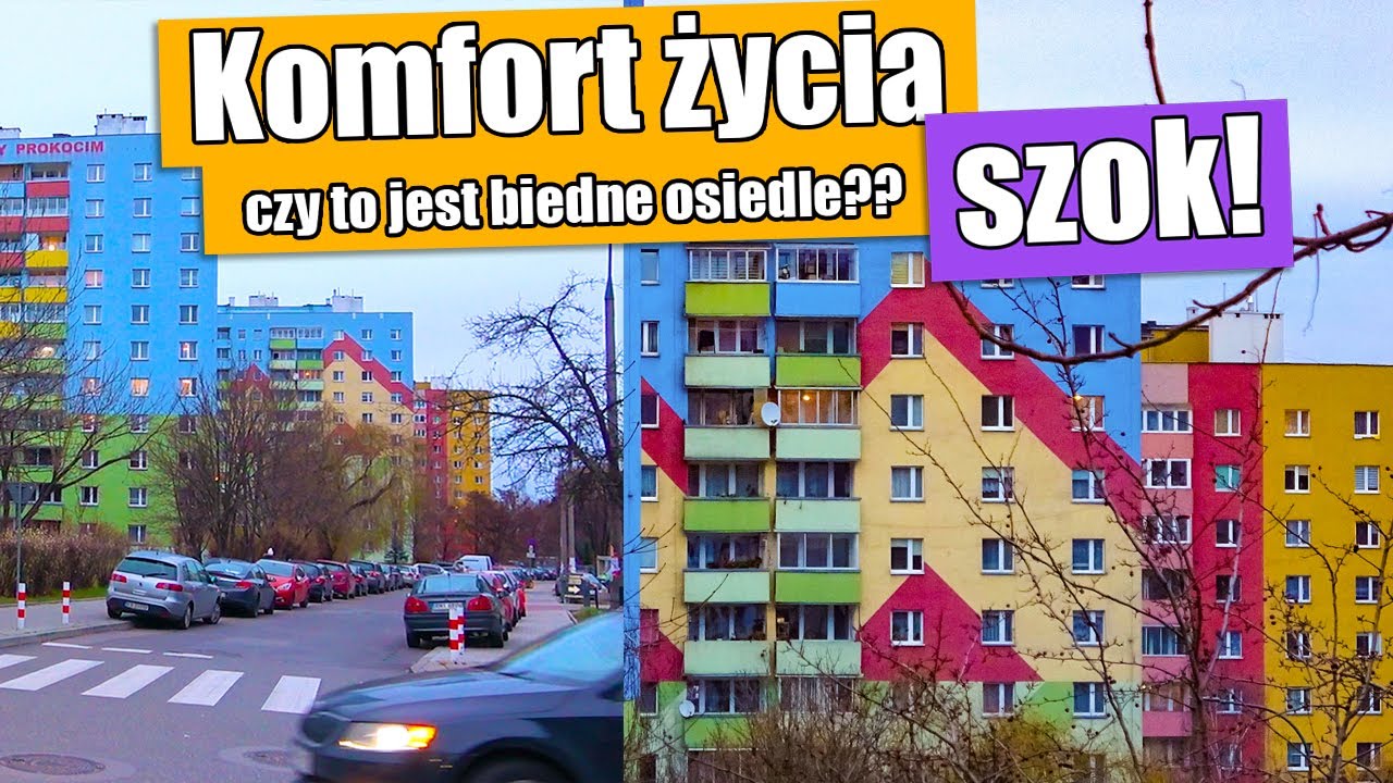 Rosjanin jest w szoku! Czy tak żyją Polacy w starem osiedle Prokocim?