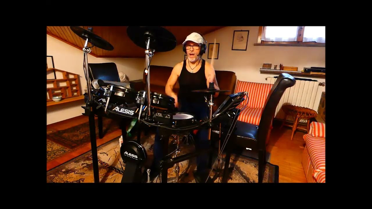 1985 Modern Talking - Lucky Guy (drum cover - fair use)