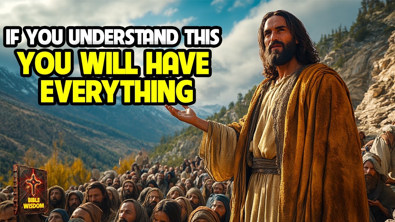 The Most Important Lessons From The Sermon On The Mount - You Need To See This!!!!