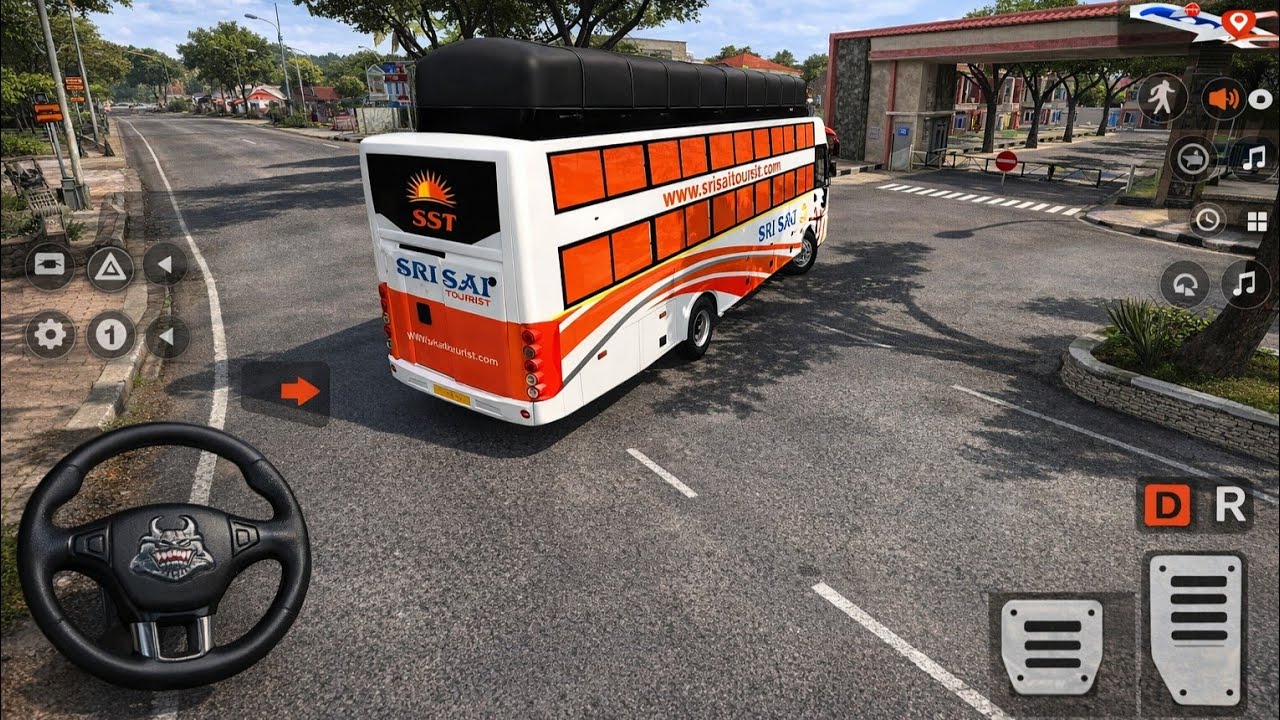 HEAVY BUS DRIVING IN INDIAN TRAFFIC AND ROADS.....