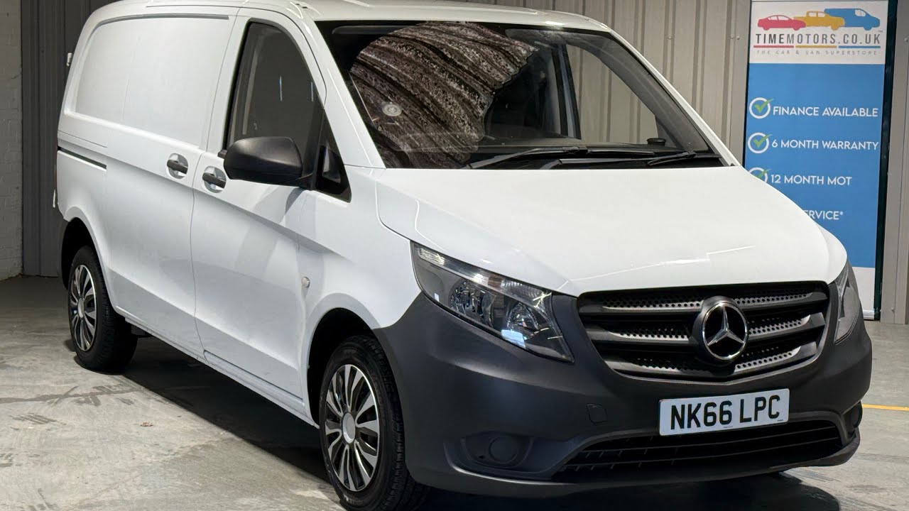 Mercedes Vito 1.6 111 CDI Panel Van 5dr Diesel Manual FWD L1 - HD VIDEO APPRAISAL
