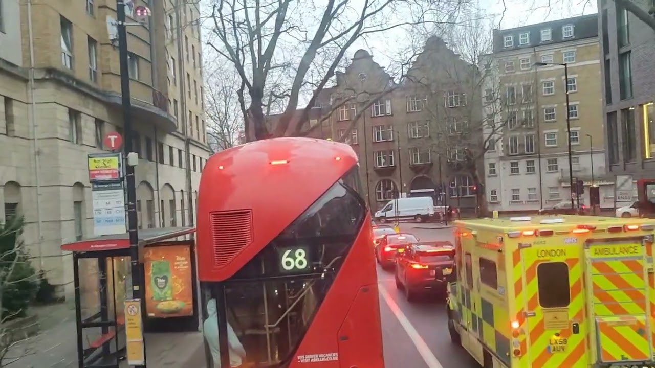 London bus routes 172 from Aldwych to Brockley Rise