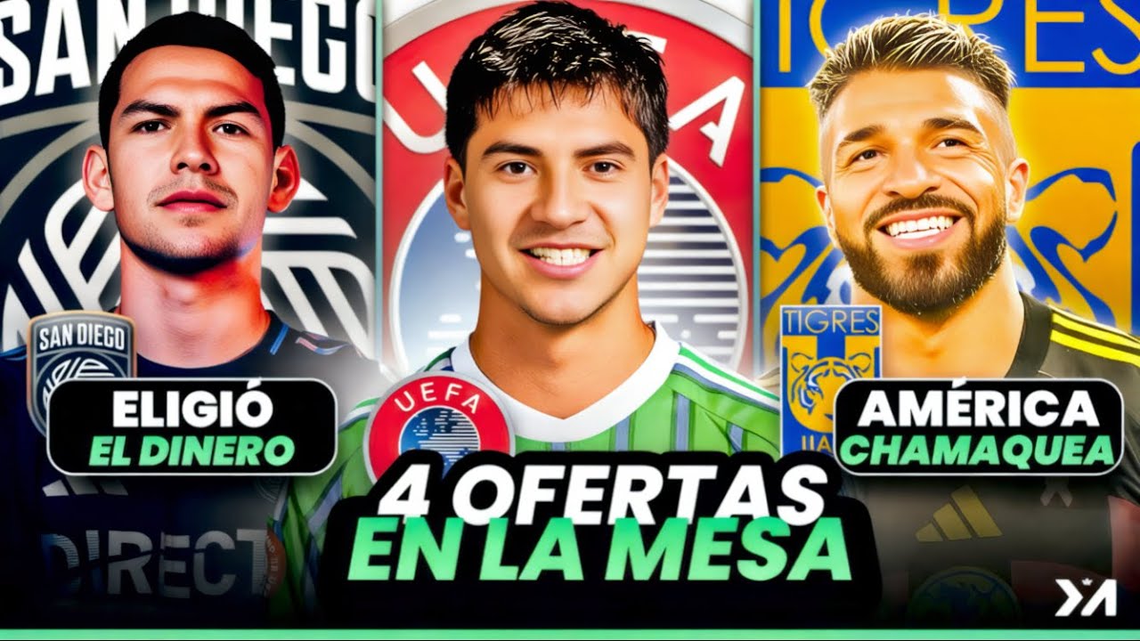 Obed Vargas ELIGE EUROPA; ¿Qué diablos hace Tigres?; Chucky se retira COBRANDO