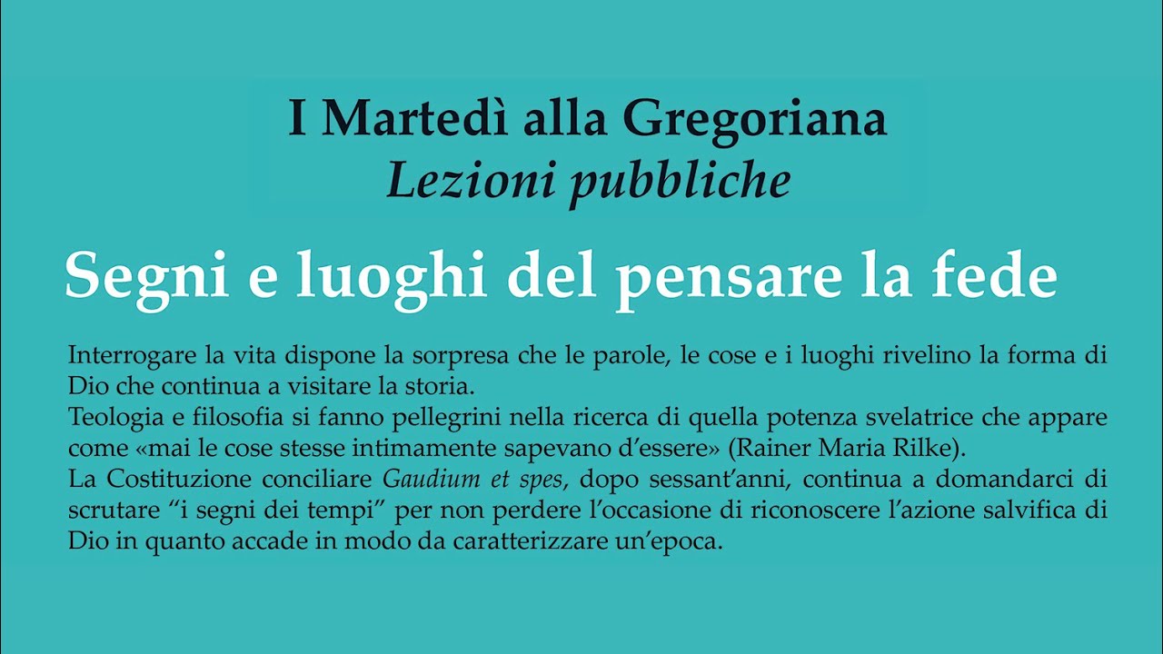 Segni e luoghi del pensare la fede #5 - Il volto (Sandro Barlone)