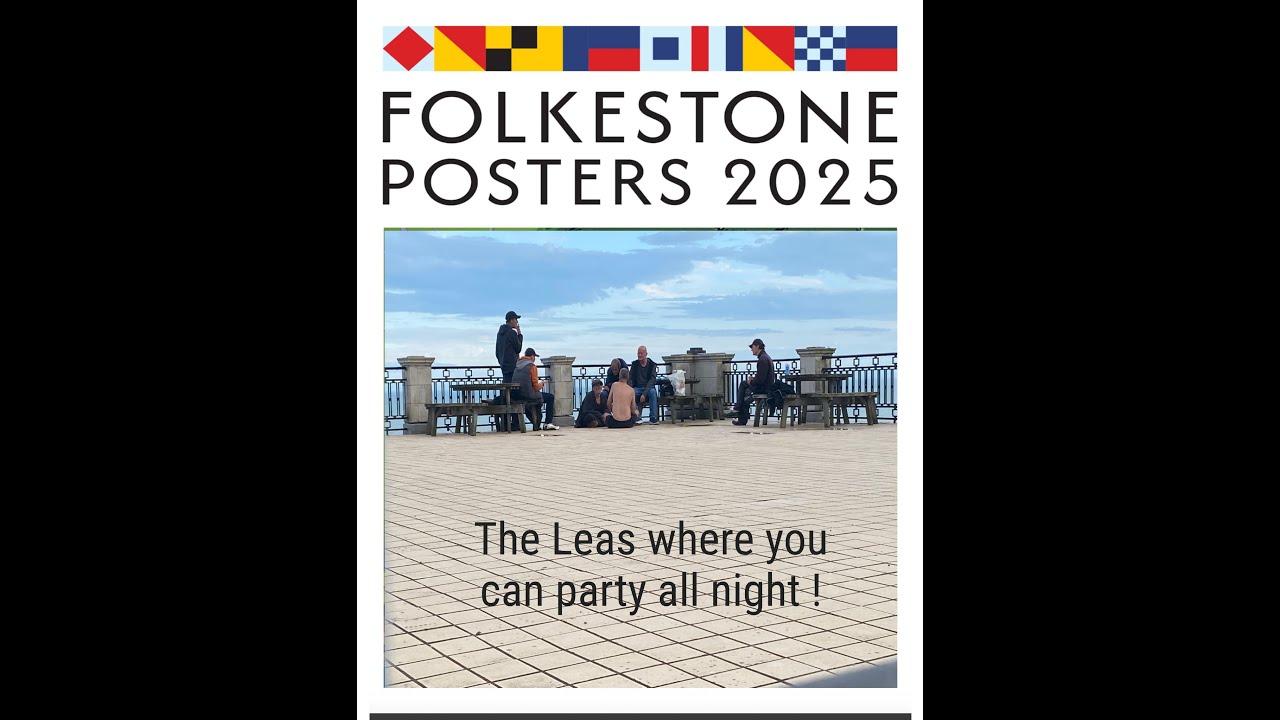 I Do Like To Be Beside Folkestone's Leaside Promenade