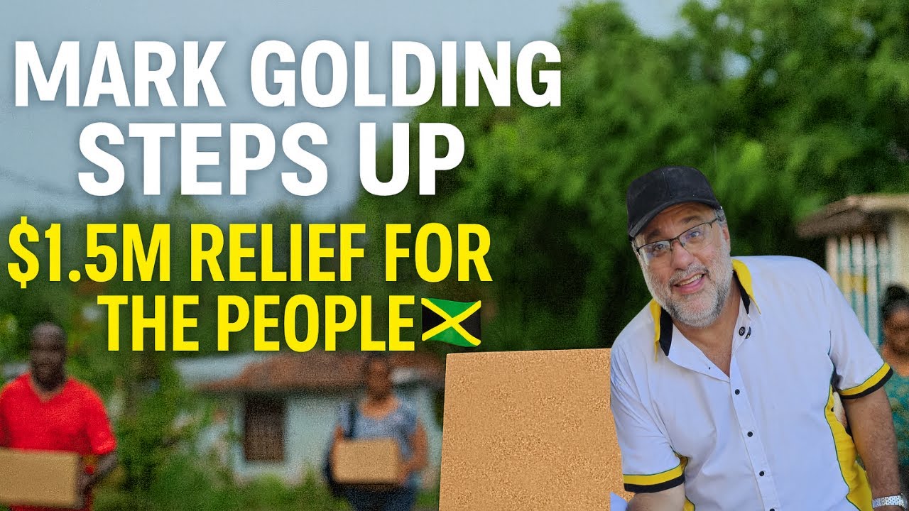 Mark Golding Takes Action! $1.5M Relief Drive After Flooding Hits Jamaica