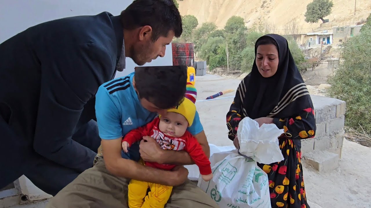 Atabak's trip to the city to buy household necessities