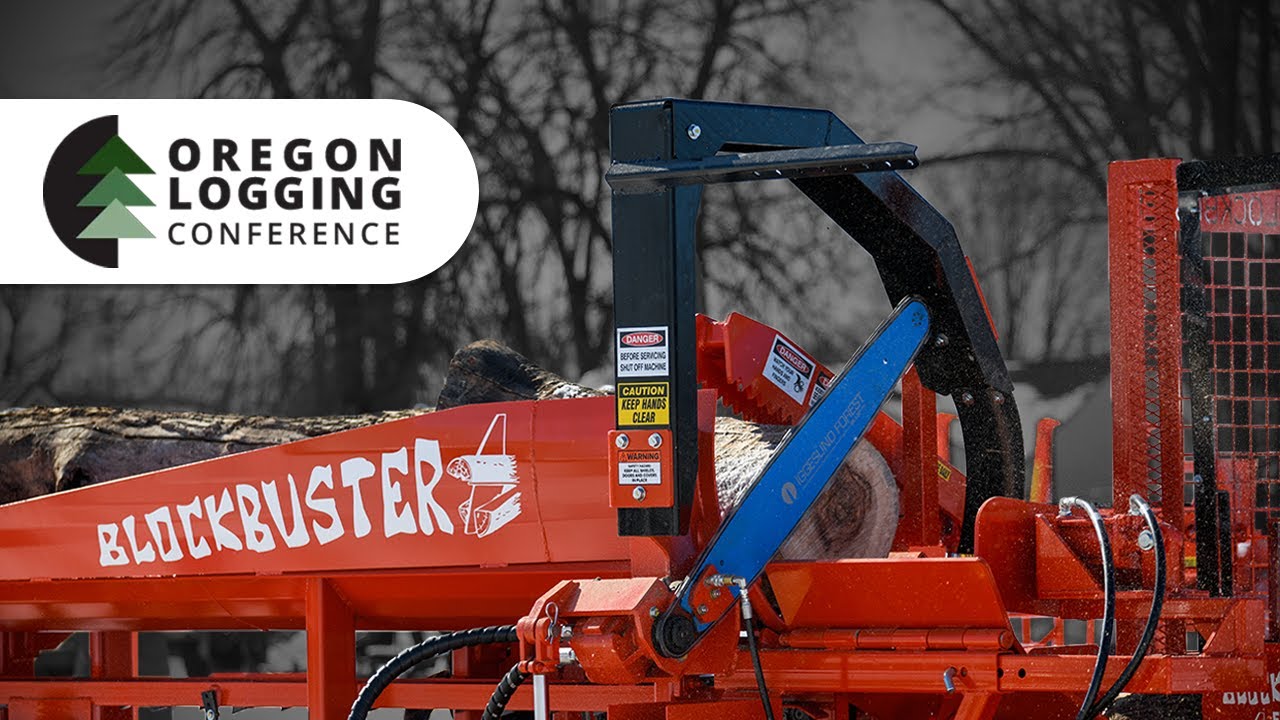 Blockbuster Firewood Processors at the 2025 Oregon Logging Conference