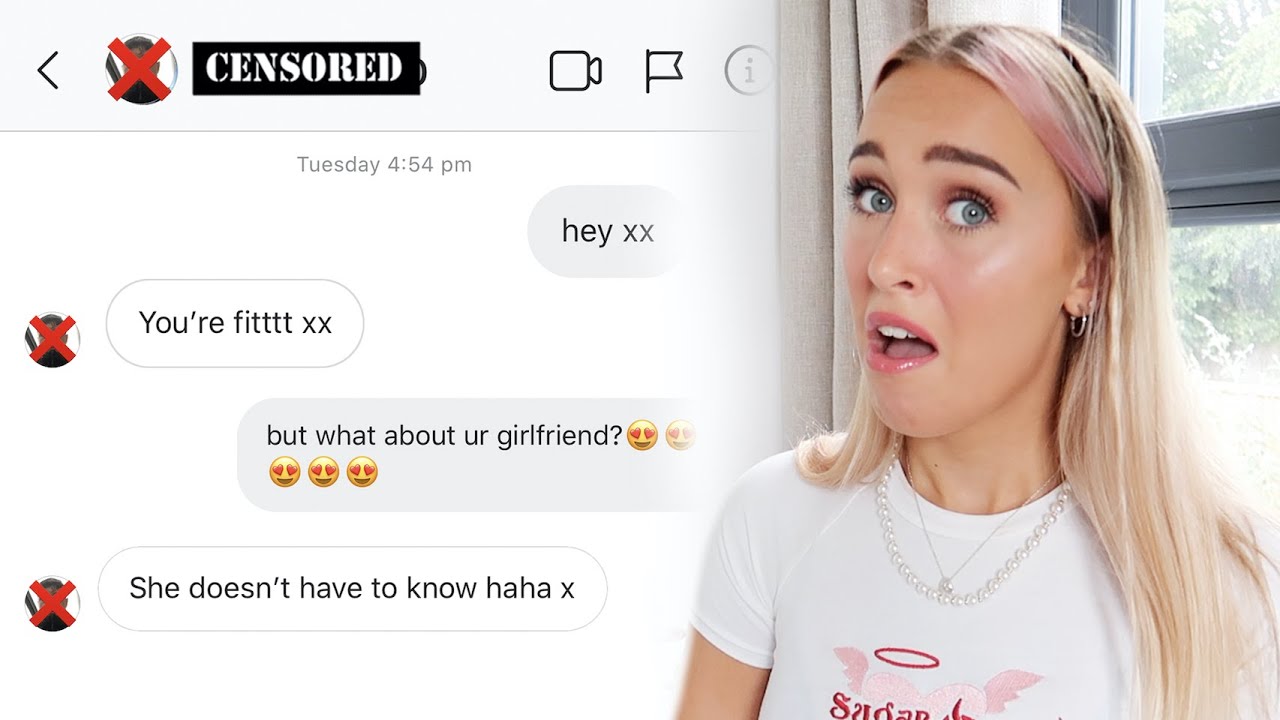 i dmed my viewers boyfriends to see if they would cheat