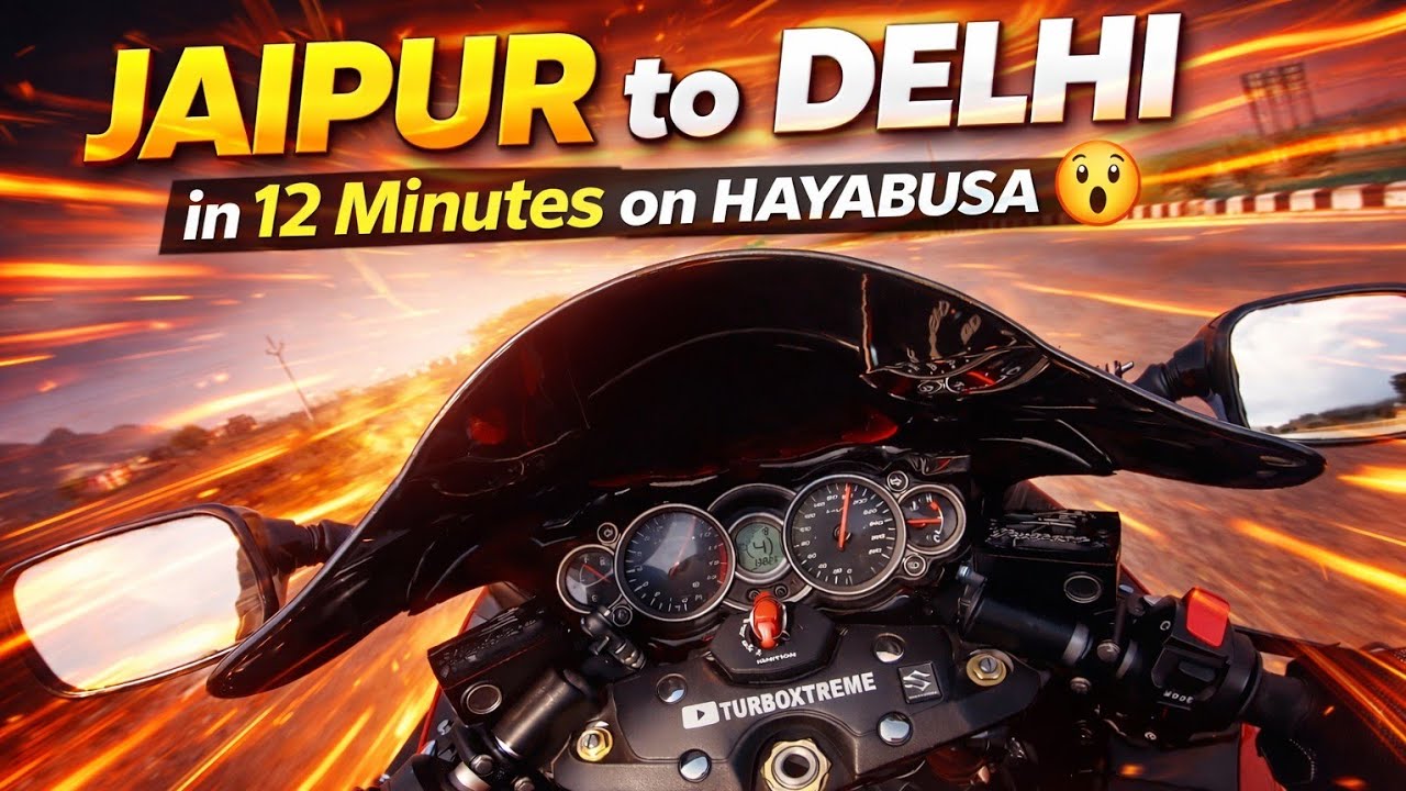 300kmph ++ on HAYABUSA ⚠️⚠️🚨😁