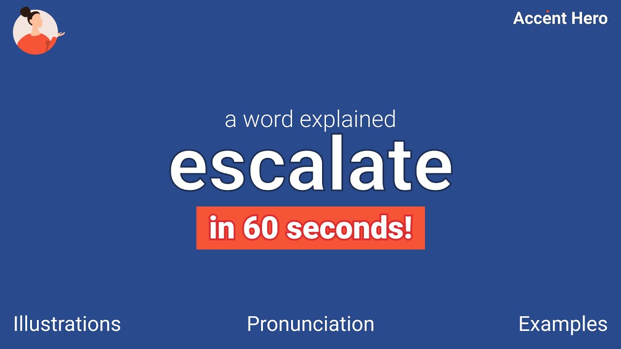 ESCALATE - Значение и произношение