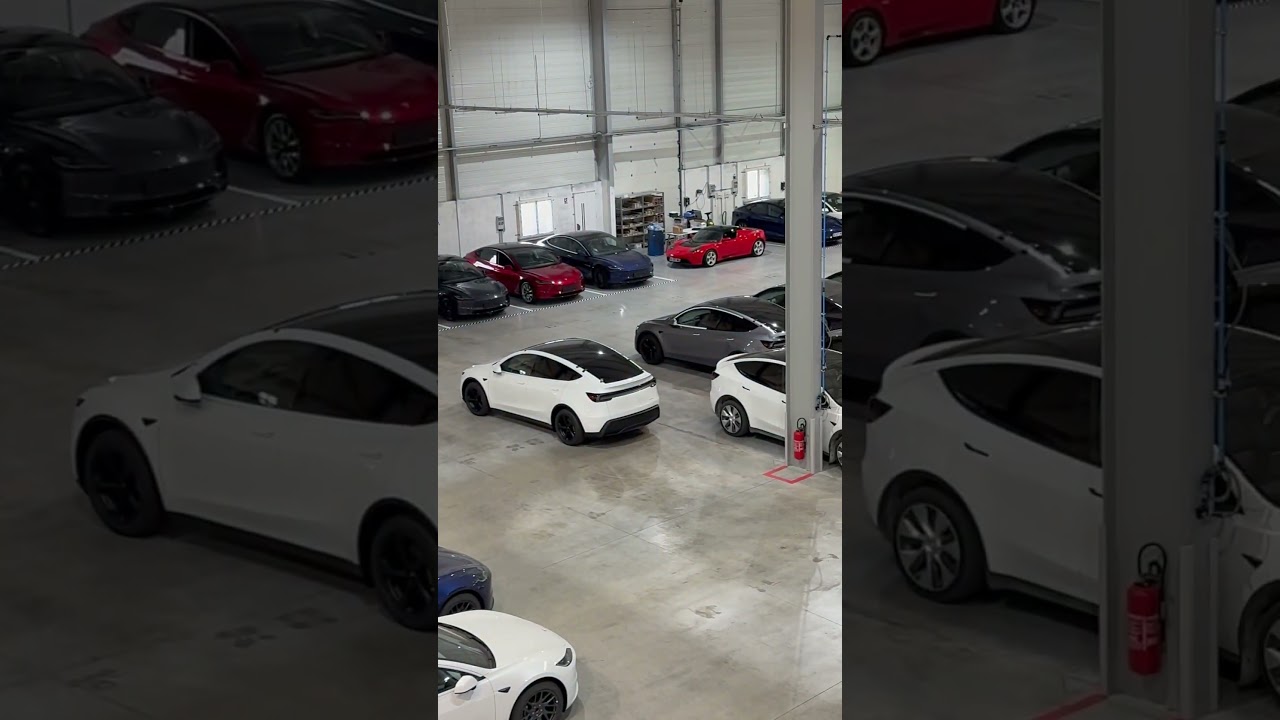 Red Tesla     #tesla #car #teslamodely #elonmusk #teslacommunity #elecelectric #teslastock