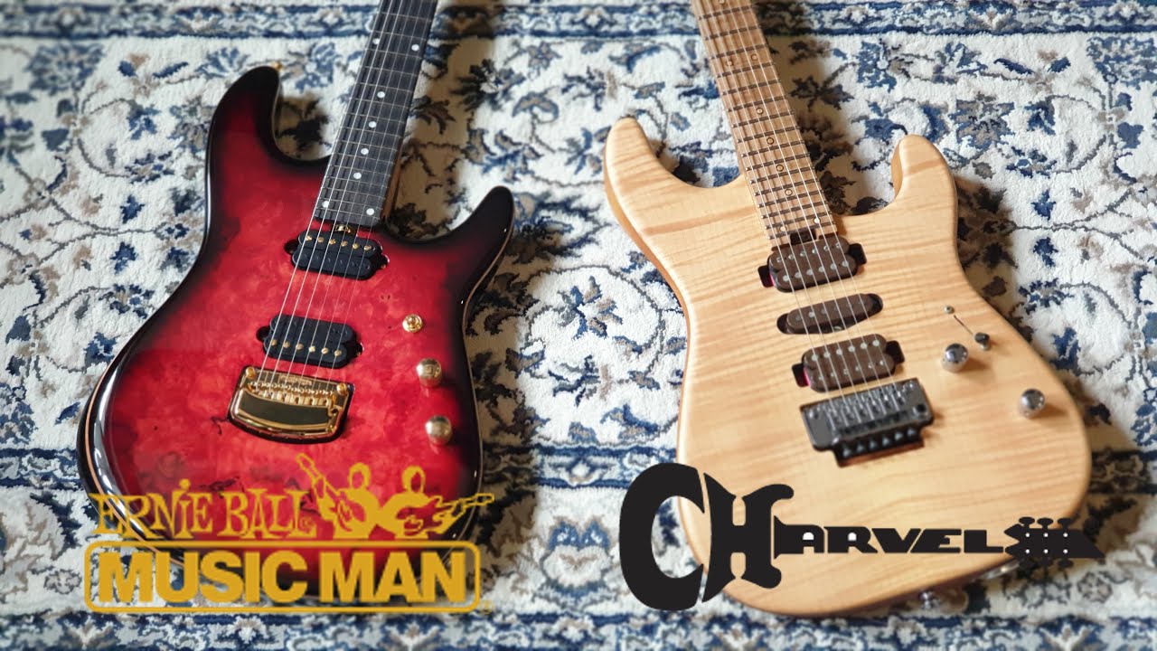 Music Man Jason Richardson Cutlass vs Charvel Guthrie Govan