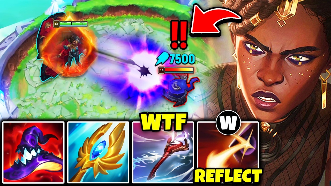 When Mel reflects a 1500 AP Veigar ult back into his face...