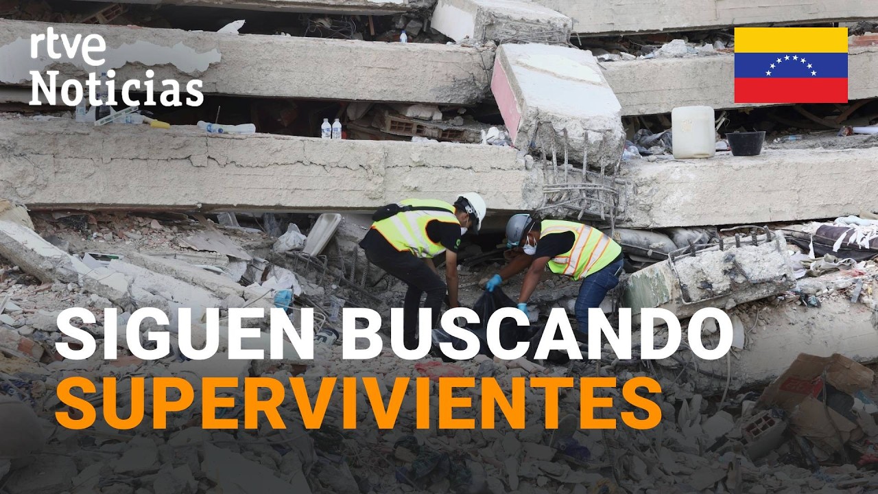 TERREMOTO VENEZUELA | DELCY RODR&Iacute;GUEZ defiende su GESTI&Oacute;N mientras contin&uacute;an las LABORES de RESCATE