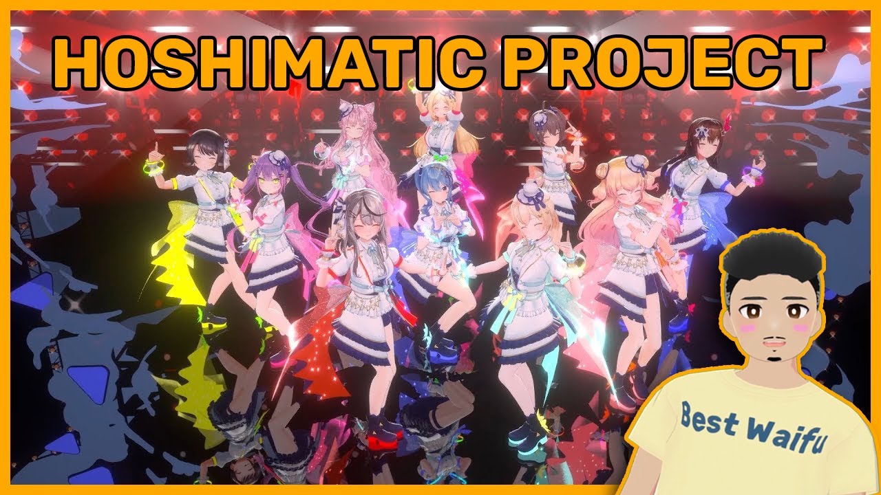 AWESOME CHOREOGRAPHY!!! Hololive Hoshimatic Project Reaction