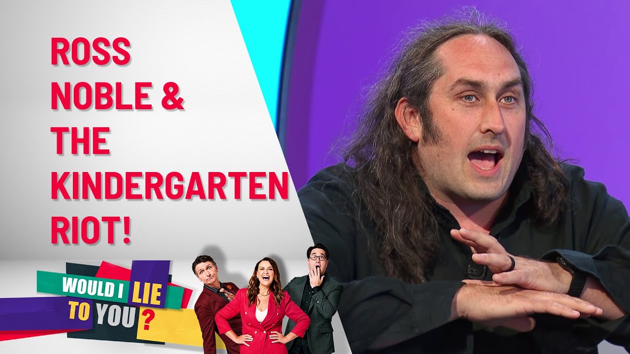Did Ross Noble Start A Riot At A Child Care Centre? | Would I Lie To You? | Channel 10