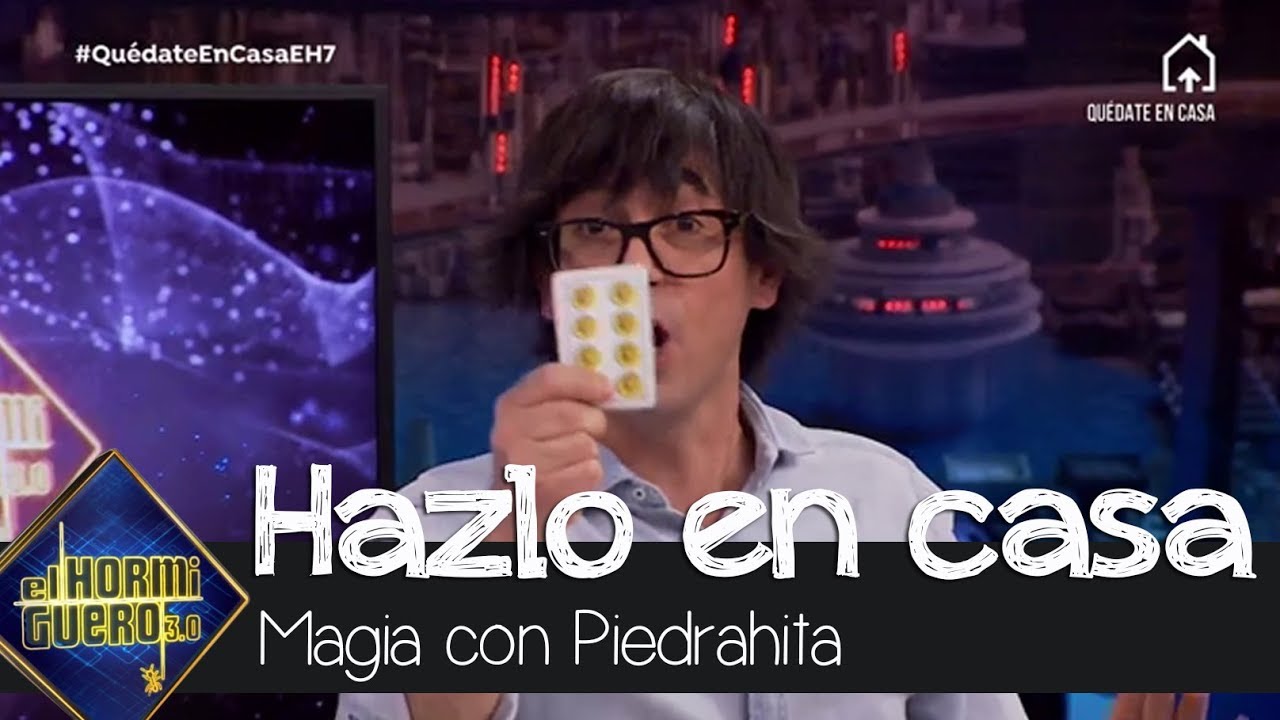 El truco de magia de Luis Piedrahita que podrás hacer en tu propia casa - El Hormiguero 3.0
