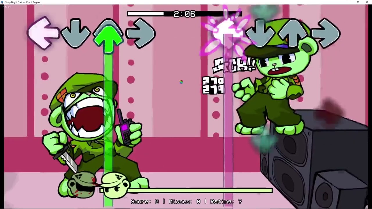 Confronting Yourself but fliqpy and flippy they sing it (Flipped Out) Happy Tree Friends FNF