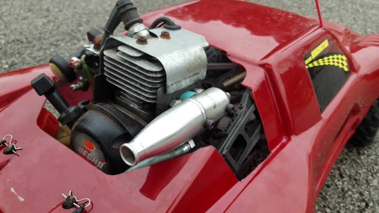 New Intake and Exhaust for the Weed Eater RC Truck