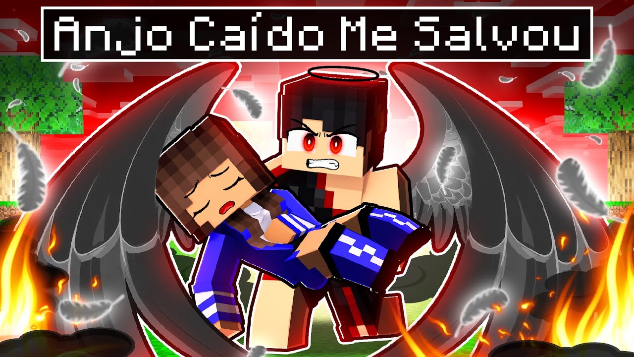 MIIKA foi SALVA pelo ANJO CAÍDO no Minecraft ◂Miika▸
