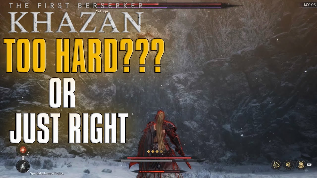 The First Berserker Khazan DLC TOO HARD OR JUST RIGHT?