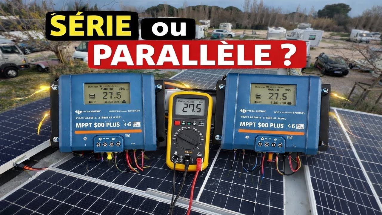 Branchement panneaux solaires : Série ou Parallèle ?