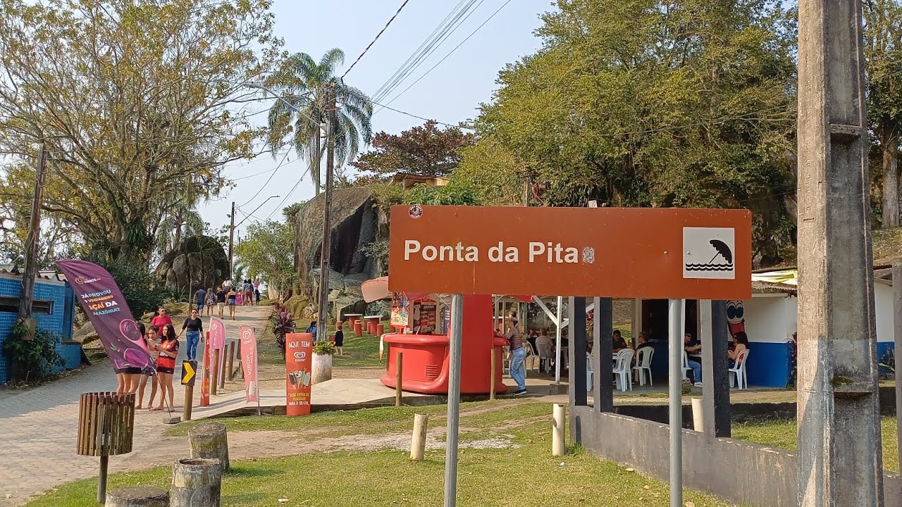 Ponta da Pita em Antonina Pr ,Um lugar encantador .