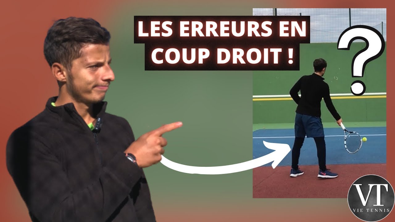4 ERREURS EN COUP DROIT AU TENNIS ! ❌( À ne pas faire ! )❌