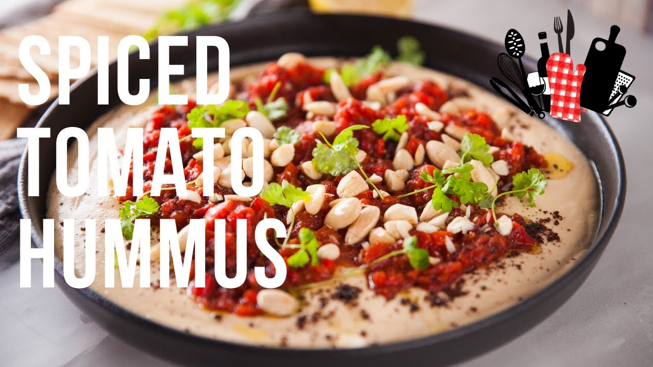 Spiced Tomato Hummus | Everyday Gourmet S10 Ep16