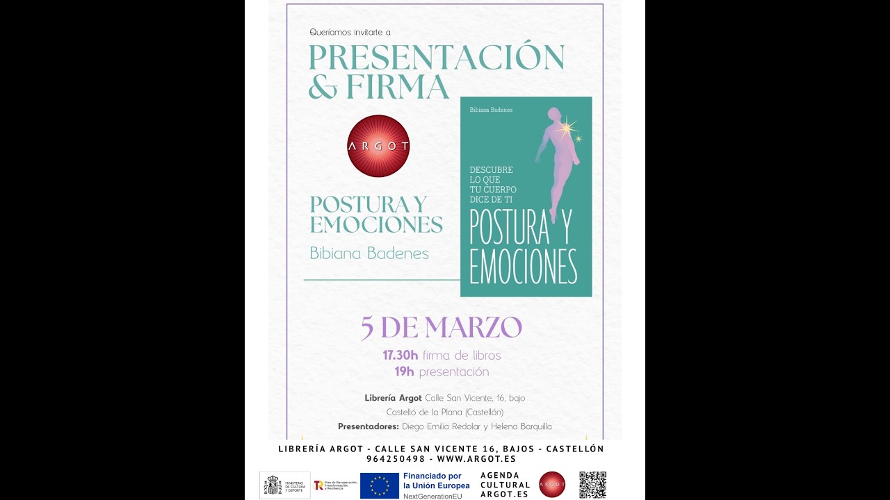 ¿Y si toda tu biografía estuviera grabada en tu postura? Charla con Bibiana Badenes