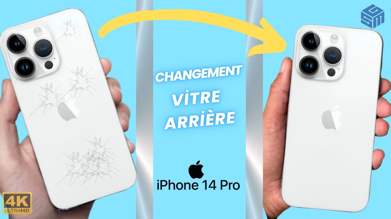 iPhone 14 Pro / 14 Pro Max Comment Changer Vitre Arriere Sans Machine Laser