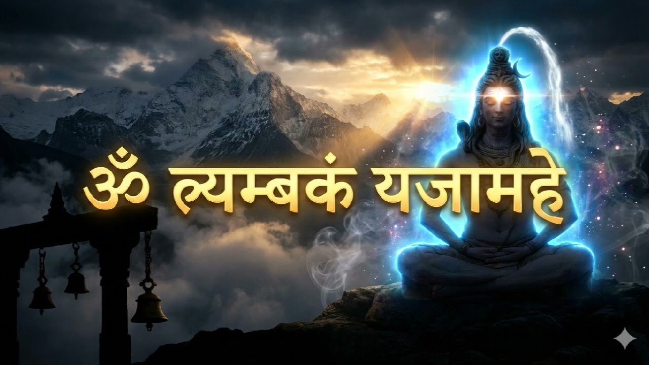 Maha Mrityunjay Mantra 🔱 Most Powerful Healing Mantra #lordshiva #mahadev #mahakal 