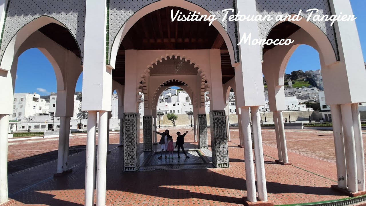 Visiting Feddan Park (Palace El Feddane) Tetouan, Cabo Negro Beach (Plage) and Tangier