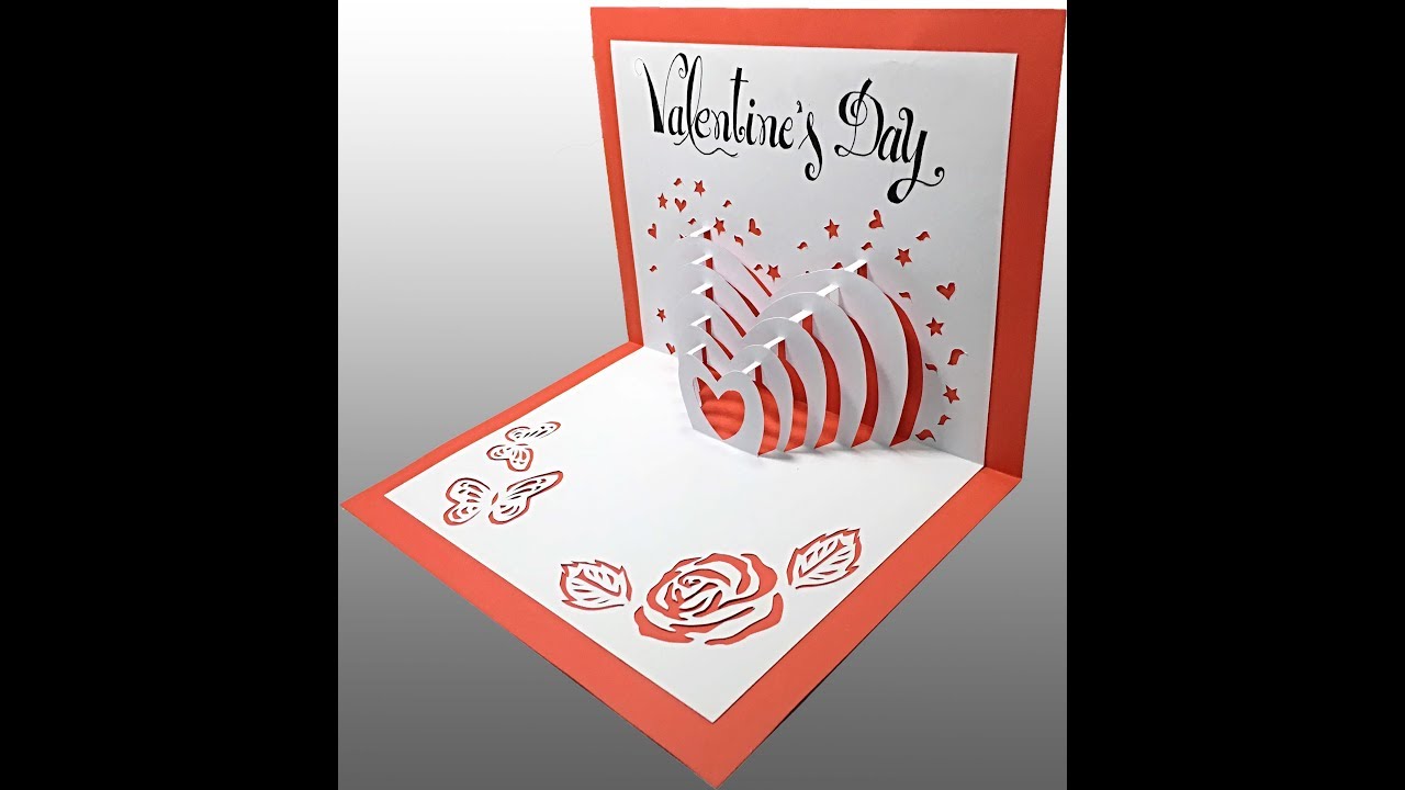 Valentine's Day - Pop-Up Card Tutorial