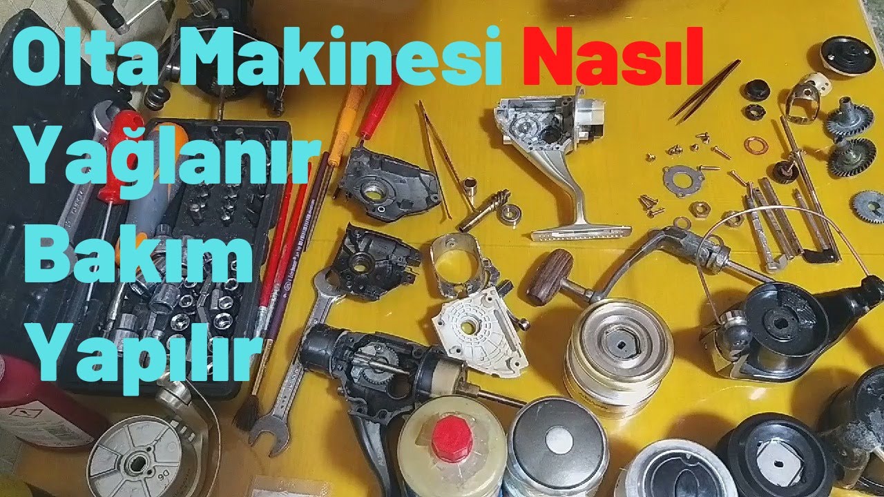 Olta Makinesi Nasıl Yağlanır, Bakım Nasıl Yapılır