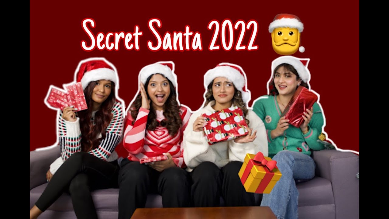 Influencer Friends Exchange Secret Santa Gifts 🎁 ft. @mridul_sharmaa @Manasimau @AashiAdani