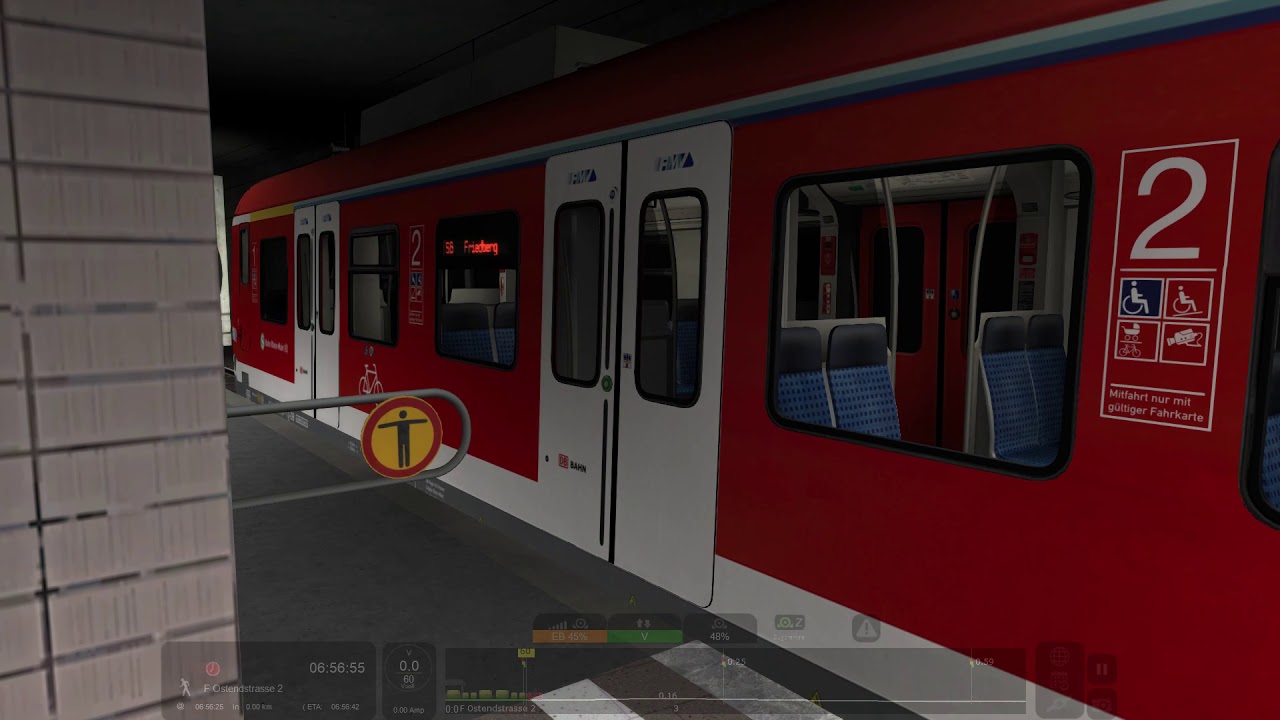 Train Simulator 2019 64 bit U Bahn Frankfurt V2 U1 nach Ginnheim