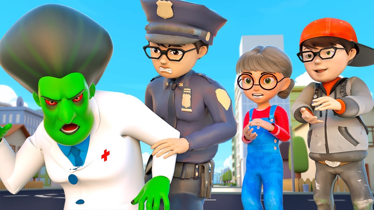From Dream to Reality: Police Tani Is Here! Nick Joke’s in Big Trouble Now! - scary Teacher 3D