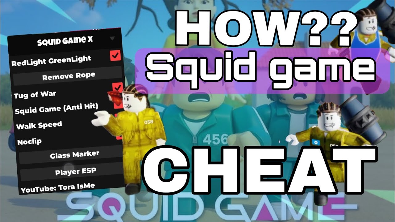 How to use cheat in Squid Game X and won 👹