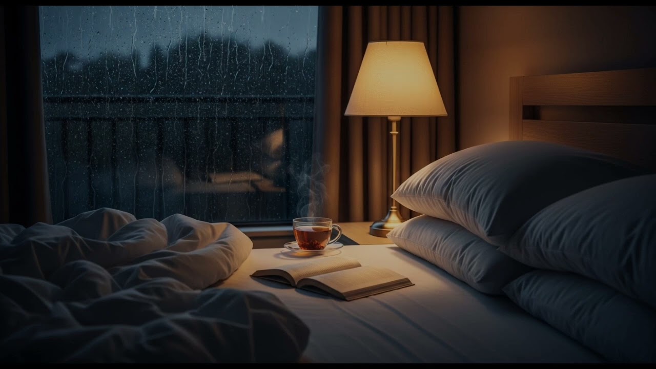 🌧️ 8 Hours Rain Sounds for Deep Sleep | Insomnia Relief & Stress Reduction for Adults