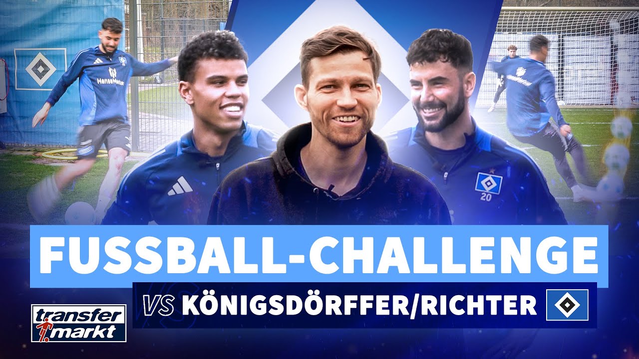 FUSSBALL CHALLENGE GEGEN KÖNIGSDÖRFFER & RICHTER ⚽️ | Beat the Pro