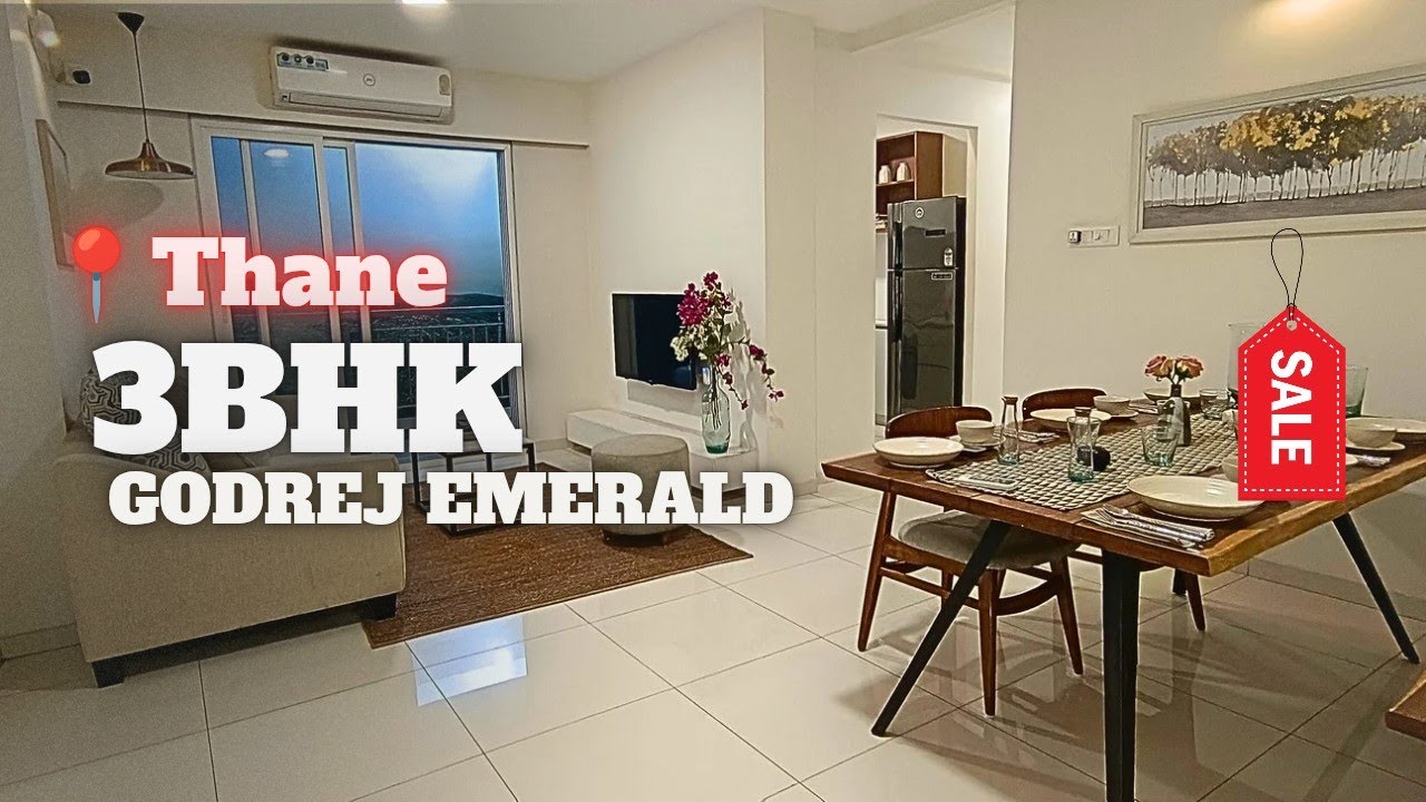 3BHK For Sale at Thane West | Godrej Emerald | Ready to Move and Nearing Possession