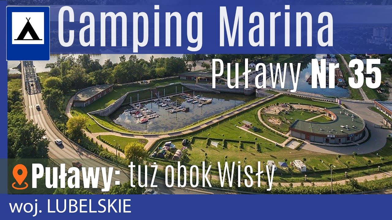 🏕️🌲 Camping nr 35 MARINA PUŁAWY - tuz przy Wiśle