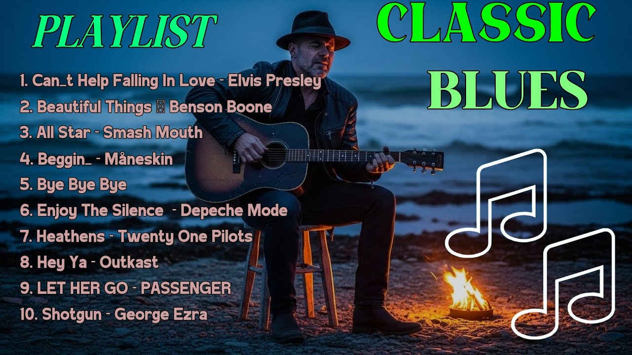 Whiskey Blues Music -BEST OLD SCHOOL BLUES MUSIC ALL TIME CAN_T HELP FALLING IN LOVE [Album]