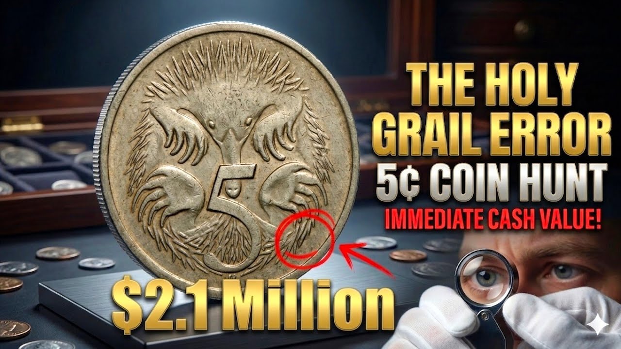 You've Been Throwing Away Thousands &mdash; Rare Australian 5 Cent Coins Worth a Fortune!