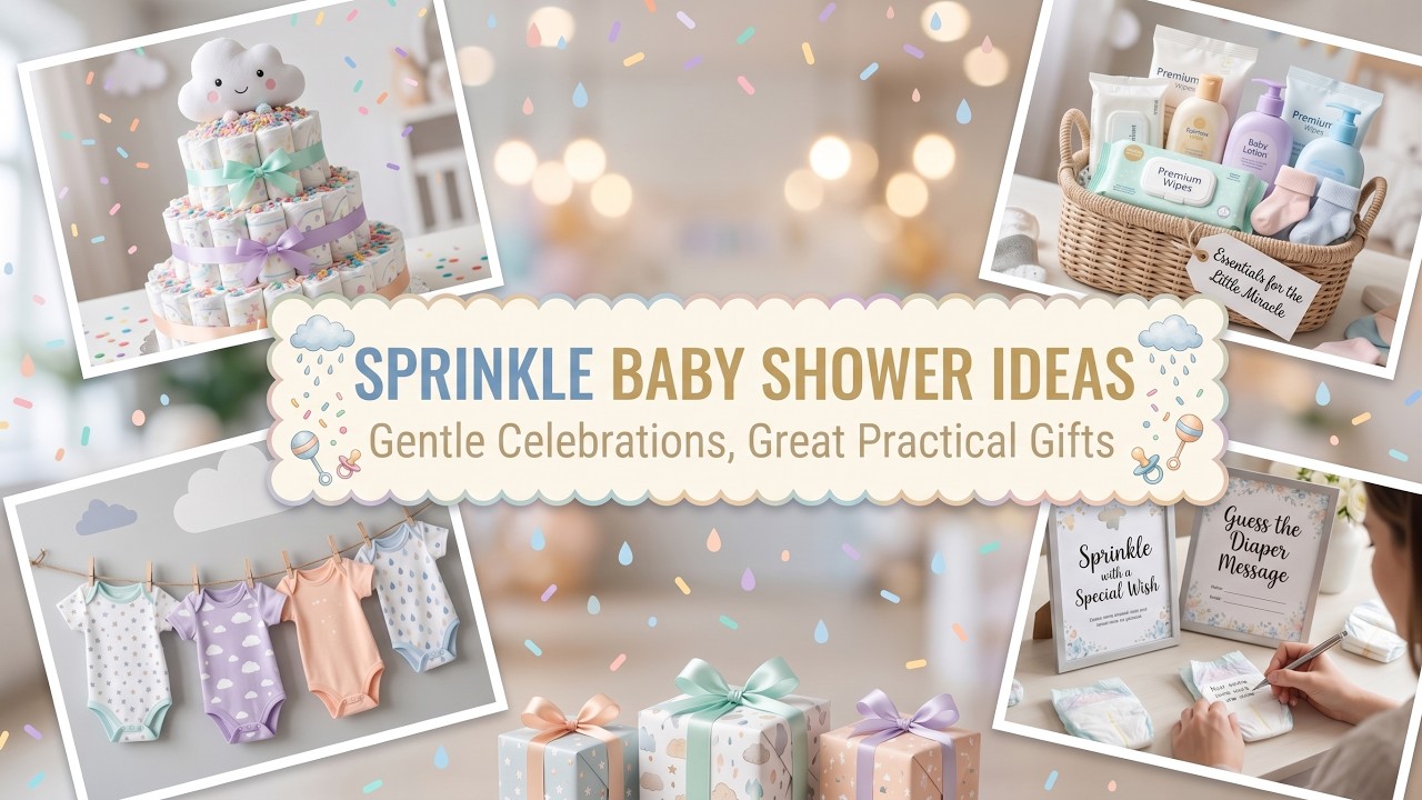 Fantazyjne pomysły na baby shower 2026 z motywem tęczowych pączk&oacute;w i kolorowymi girlandami balono...