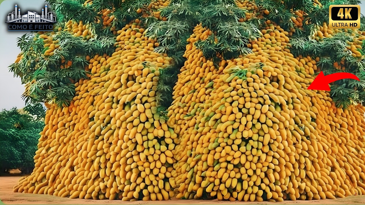 Você não imagina como o MANGAS SÃO CULTIVADAS é feito! O processo vai ter surpreender (Full)