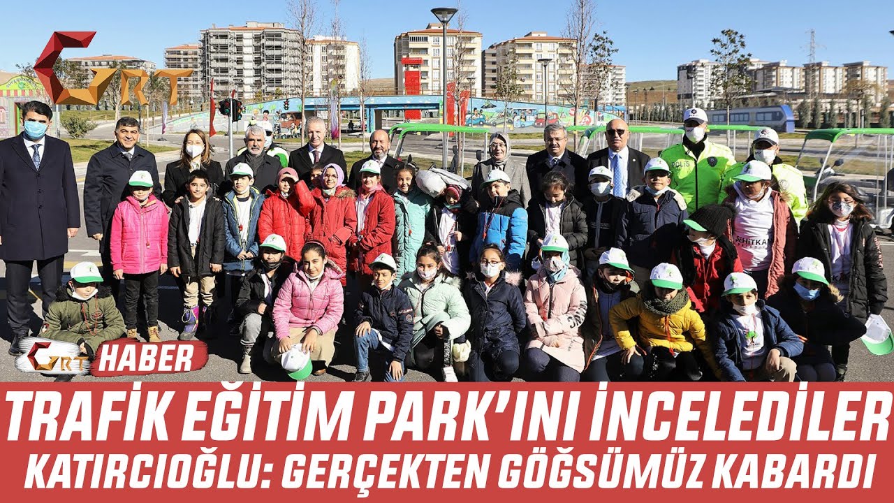 ŞEHİTKAMİL TRAFİK EĞİTİM PARK’INI İNCELEDİLER