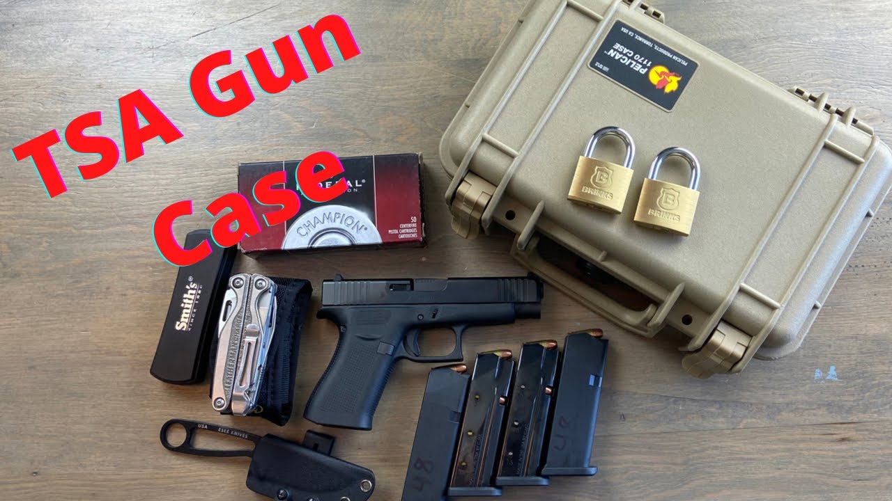 TSA how to fly with firearms | TSA approved pistol case